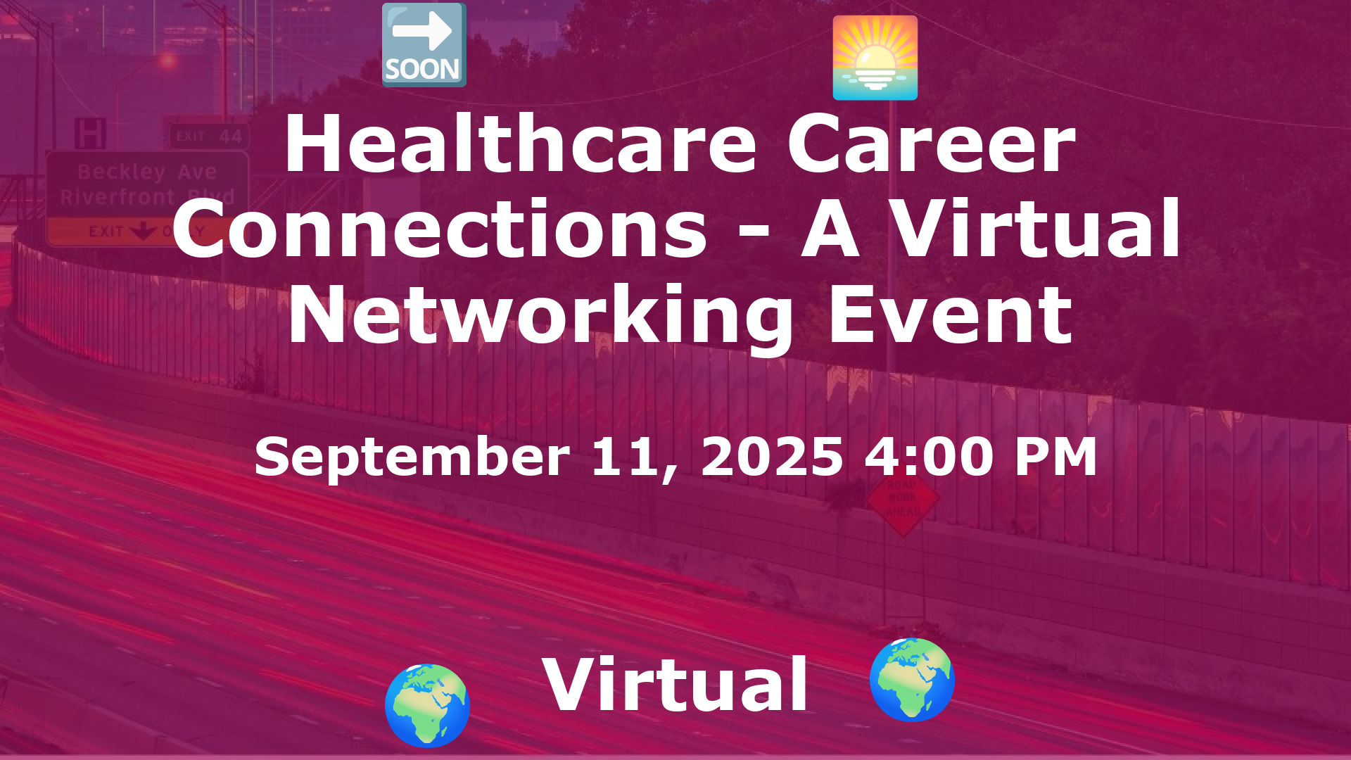 Healthcare Career Connections - A Virtual Networking Event event image
